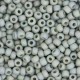 Miyuki seed beads 8/0 - Opaque glazed frosted rainbow cadet grey 8-4705